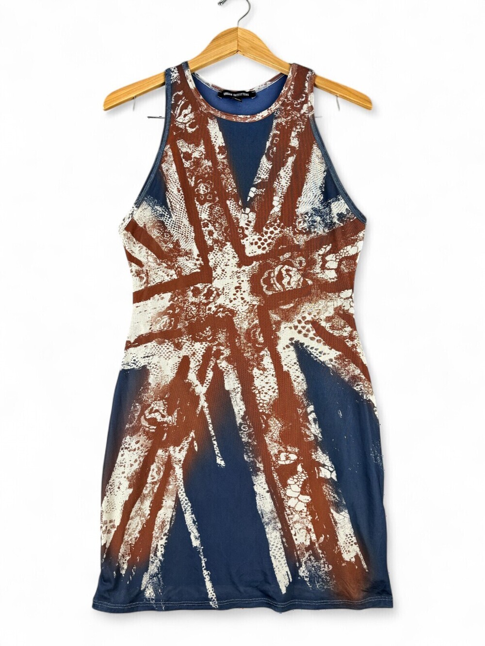 Urban Outfitters Abstract Print Sleeveless Mini Dress M
